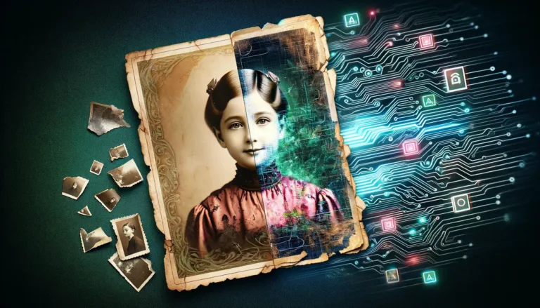 Photo Restoration with AI
